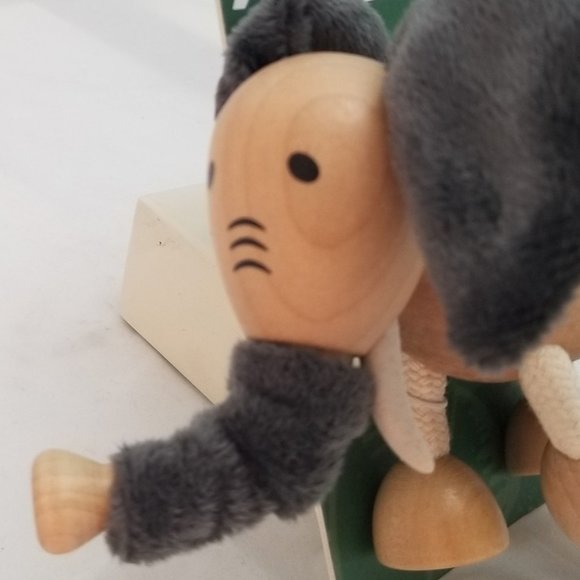 New Anamalz Elephant Wooden Toy for Ages 3+ | EL2010 - Picture 3 of 3